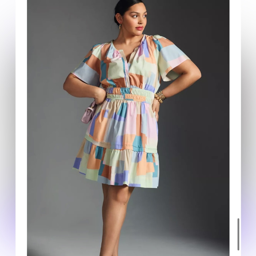 Anthropologie Somerset Mini Dress Size M